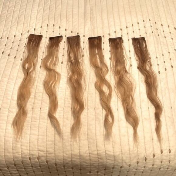 EasiPro hair extensions 6 sandwiches is 12 individual pieces